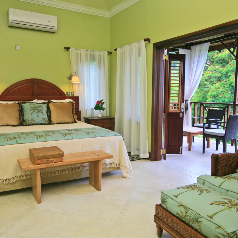 St Lucia Real Estate - C’est La Vie Villa mater bedroom