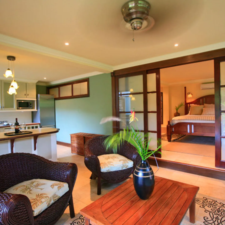 St Lucia Real Estate - C’est La Vie Villa sitting room