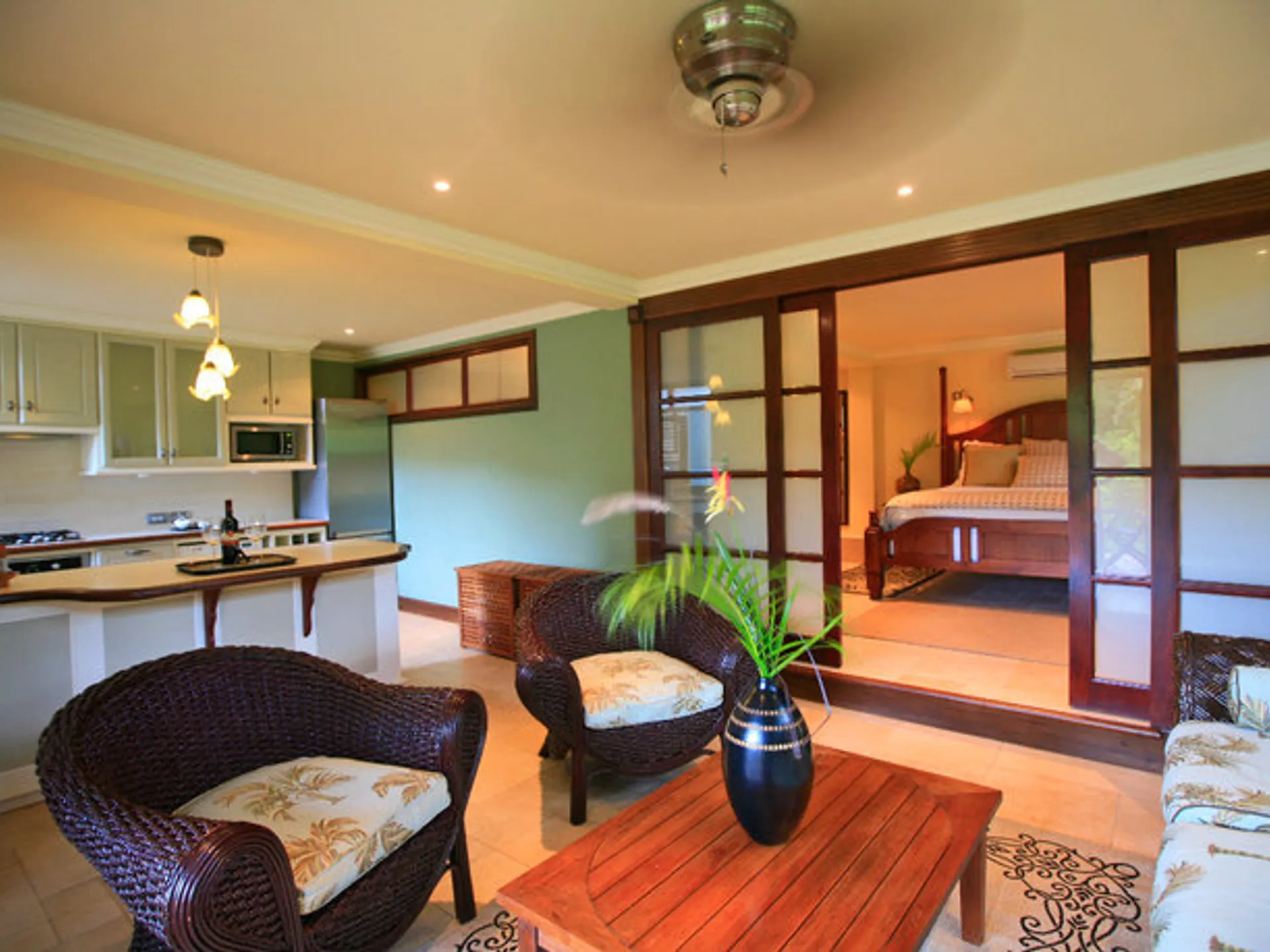 cest lavi villa7 St Lucia Real Estate - C’est La Vie Villa sitting room