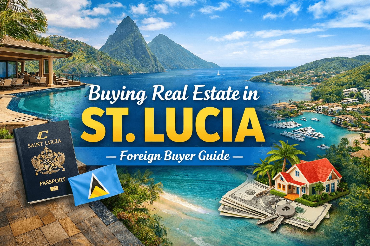 buying real estate in st lucia - foreign buyers guide