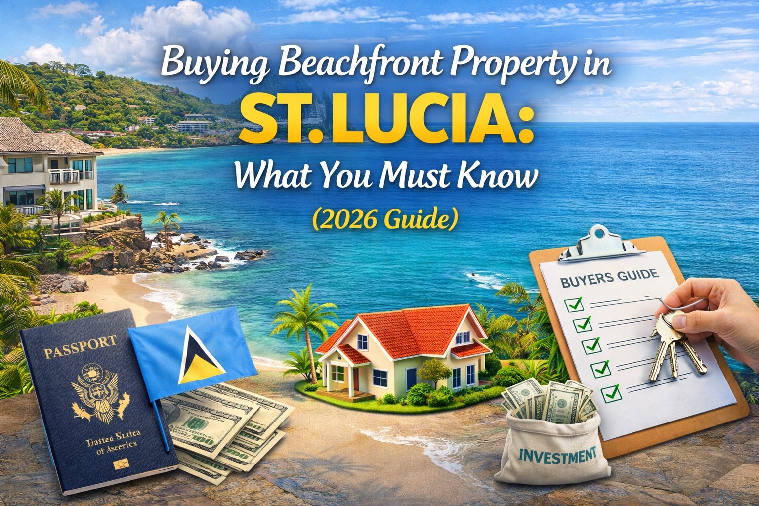Buying Beachfront Property in St Lucia: What You Must Know (2026 Guide)