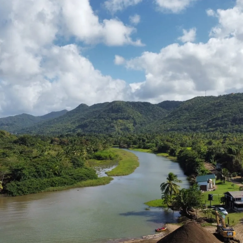 Beach Front Property For Sale in St Lucia Roseau Valley 76 Acre Land