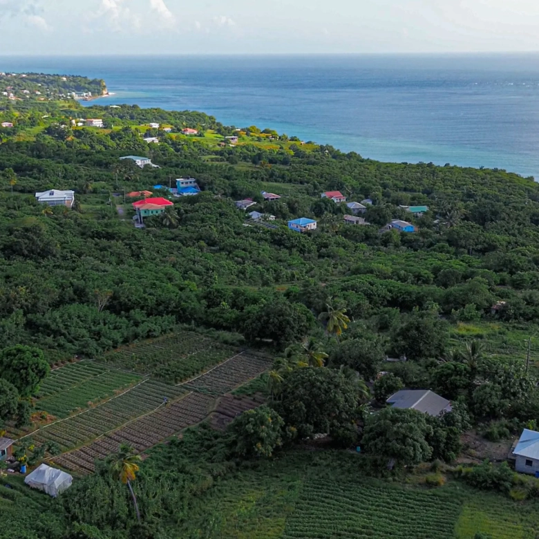 Saint Lucia Real Estate—Tet Rouge Resort | Realty St. Lucia front of villa view