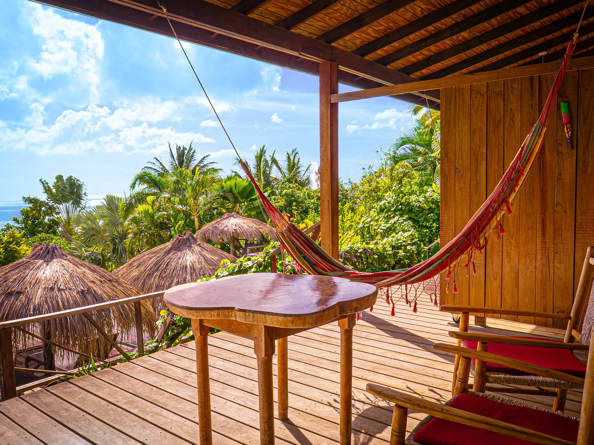 Saint Lucia Real Estate—Tet Rouge Resort | Realty St. Lucia table