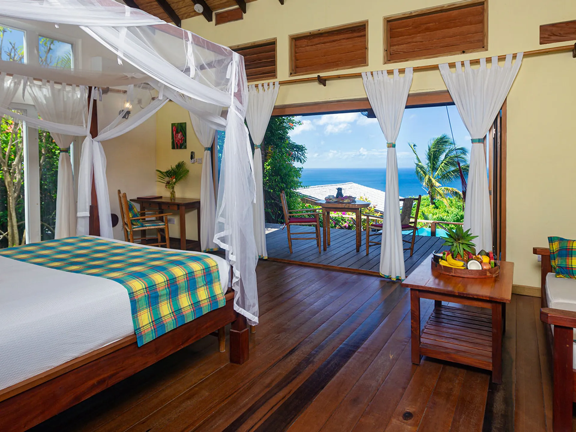 Saint Lucia Real Estate—Tet Rouge Resort | Realty St. Lucia bedroom
