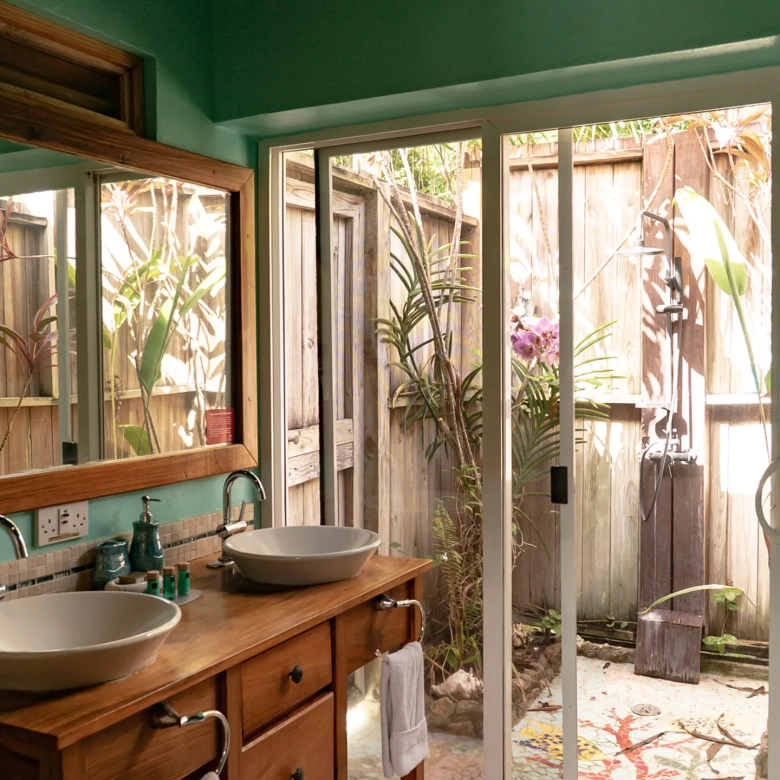Saint Lucia Real Estate - Tet Rouge Resort | Realty St. Lucia bathroom