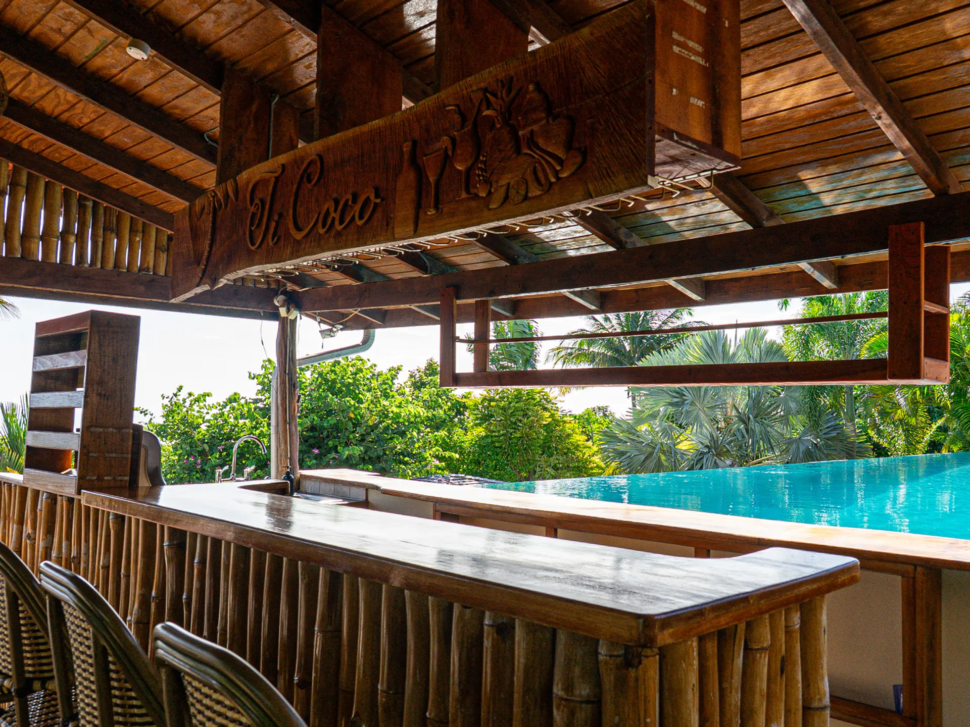 St. Lucia Real Estate—Tet Rouge Resort | Realty St. Lucia counter