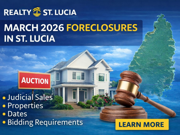 March 2026 Foreclosures in St. Lucia