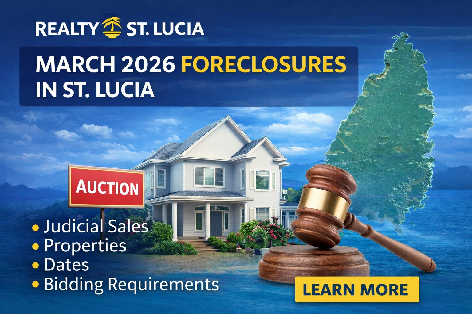 March 2026 Foreclosures in St. Lucia