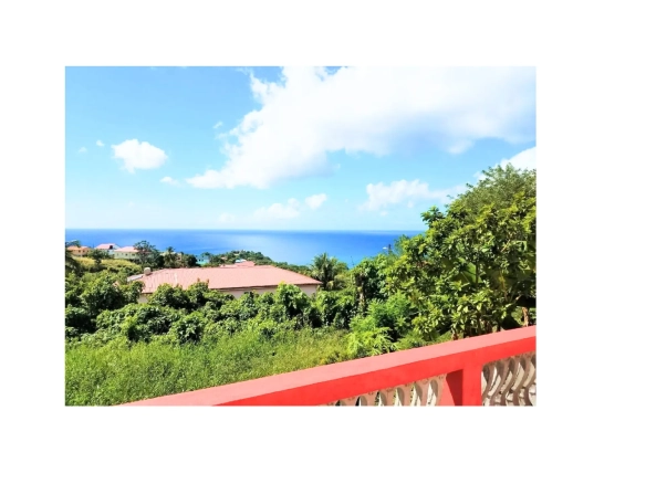 Anse La Raye Seaview Villa with Guest Apartment