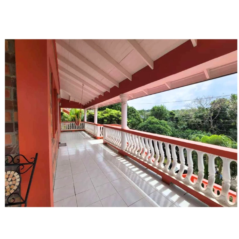 Anse La Raye Seaview Villa with Guest Apartment