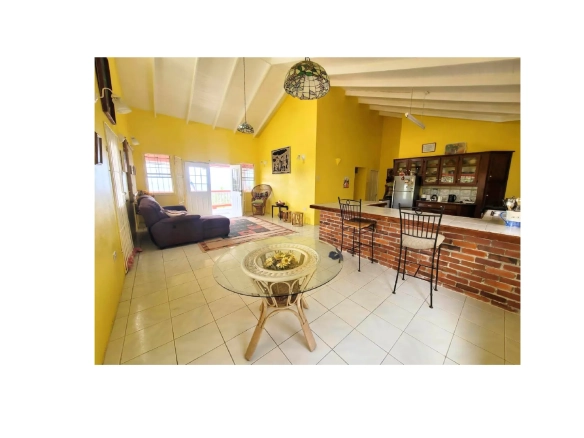 Anse La Raye Seaview Villa with Guest Apartment