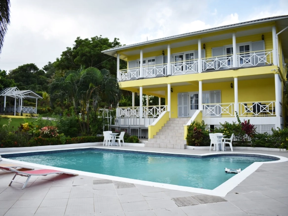 st lucia real estate hellaconia house front