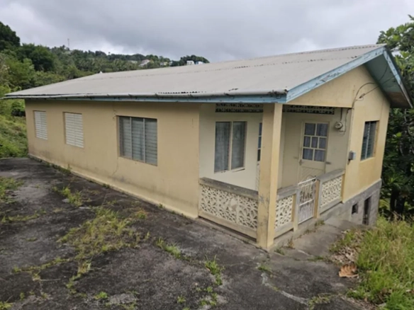 Fixer Upper House for Sale in Choiseul St Lucia | Large Lot & Piton Views