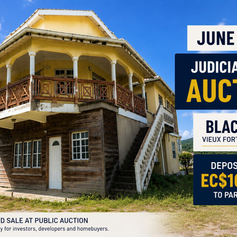 June 2026 St Lucia Judicial Sales List