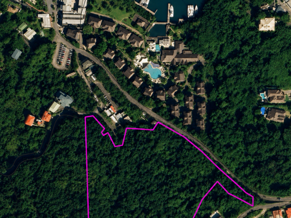7.4 Acres of Prime Land for Sale Opposite Zoëtry Marigot Bay, Saint Lucia