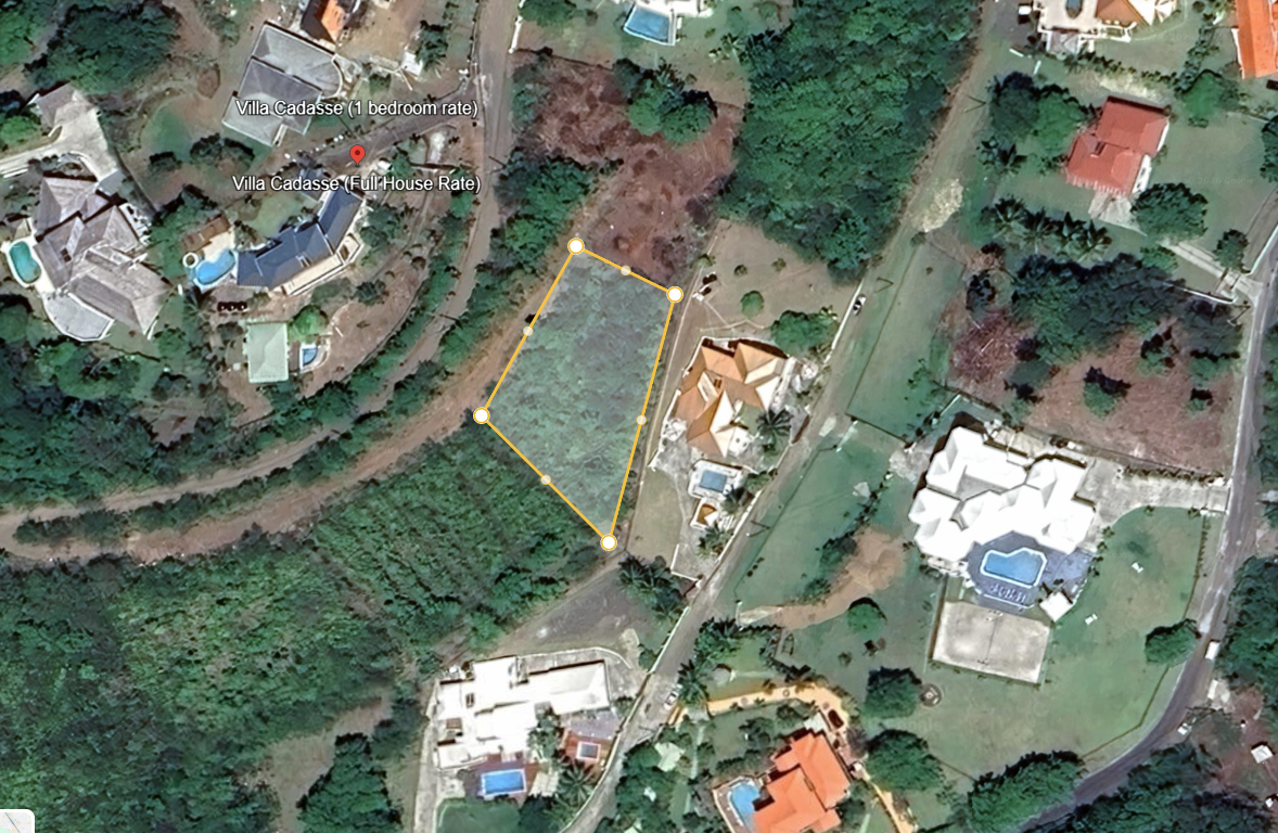 Screenshot 2026-07-04 160238 Cap Estate Golf Course View Land for Sale – Build your luxury Caribbean villa on 24,324 sq ft overlooking the golf course. Prime location at EC$25 per sq ft.