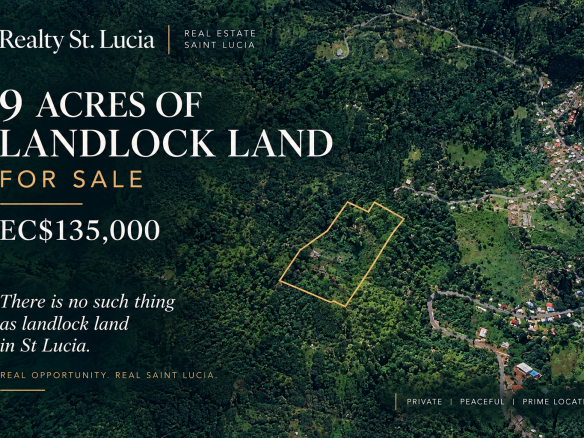 Landlocked Property in St Lucia: Laws and Rights of Way